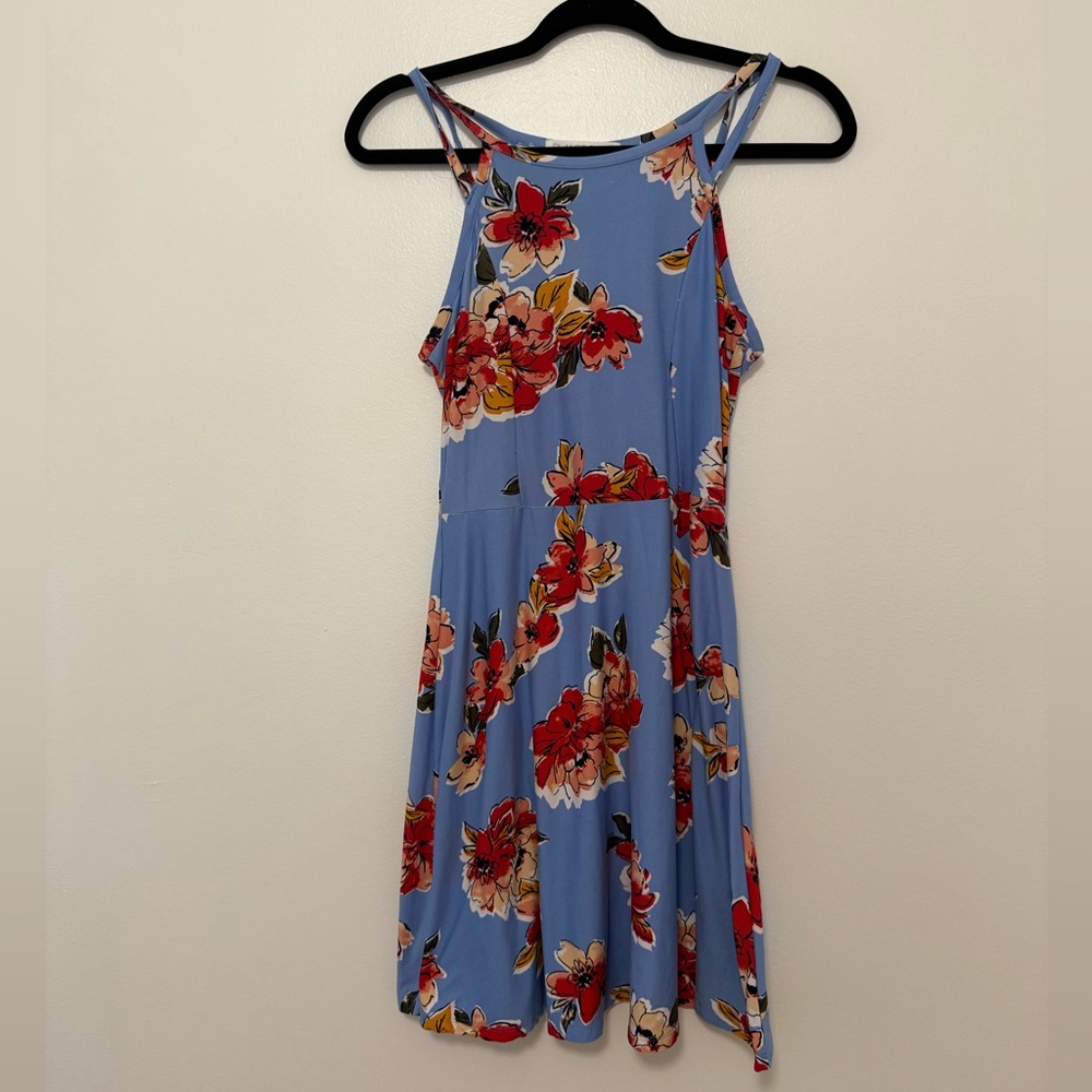 Planet Gold Floral Mini Dress i